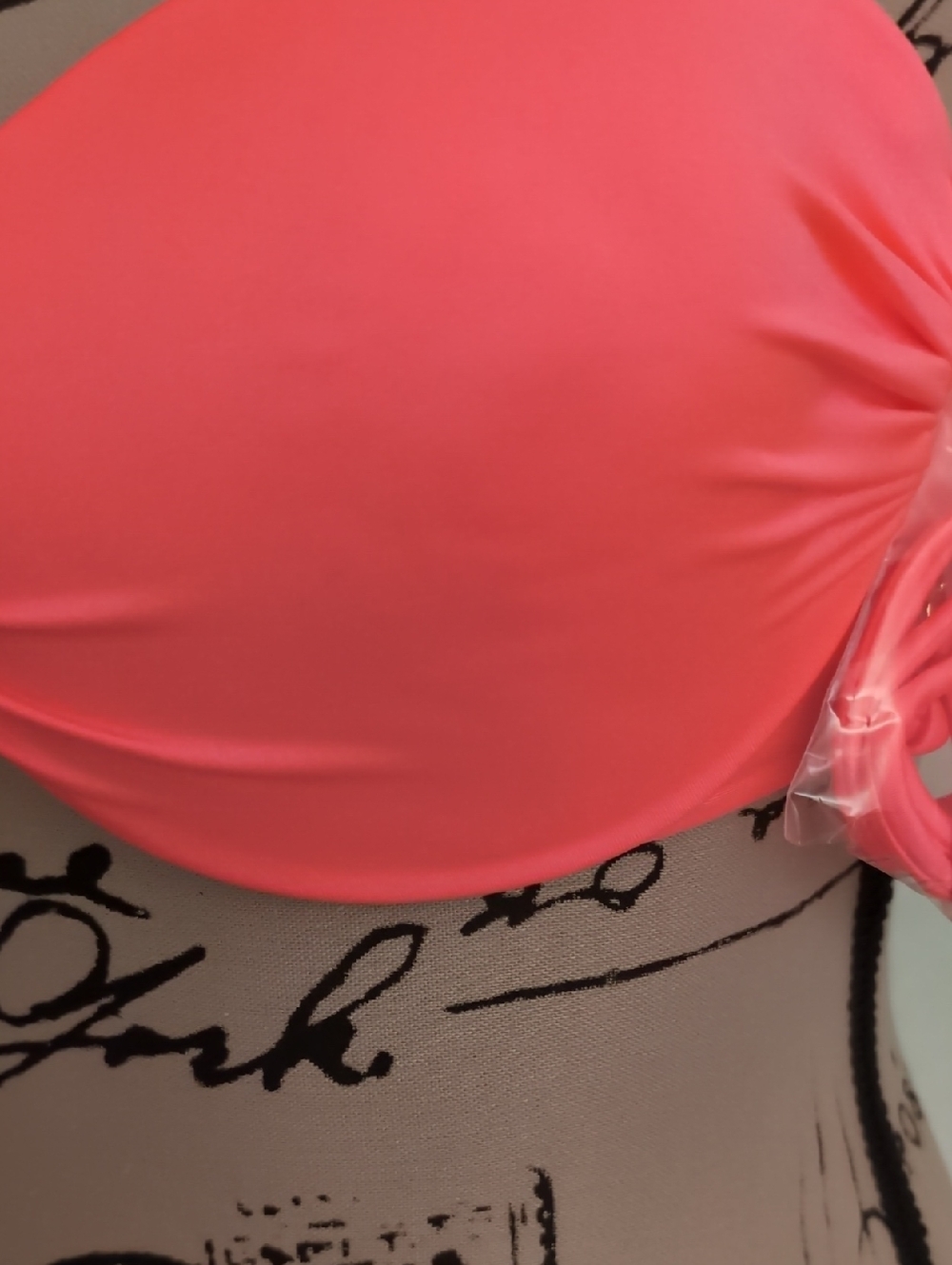 Victoria's Secret Coral Bikini top & Cheeky Hipkini bottom, NWT - Picture 7 of 7